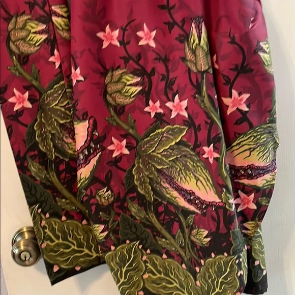 Vixen by Micheline Pitt, Haunted Honey Sarong Dress in Maneating Monster XL - Picture 3 of 4